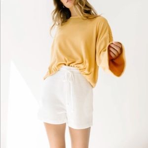 NWT lilah mustard pullover by Luca&Grae